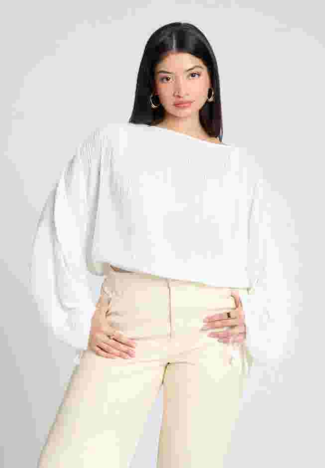 Plisse Dolman Top image number 2