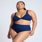 Textured Bikini Top image number null