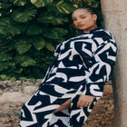 Printed Cover-Up Top image number null