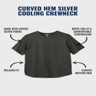 SILVER Cooling Crewneck image number null