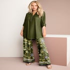 Zip Front Ultrasmooth&reg; Fabric Tunic image number null