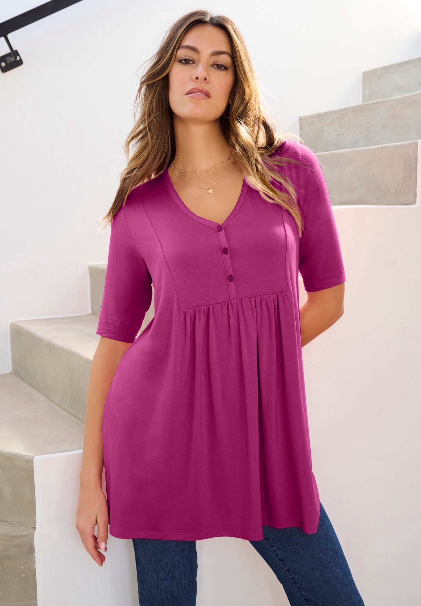 Henley Tunic image number 0