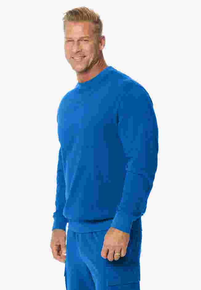 French Terry Crewneck Sweatshirt image number 2