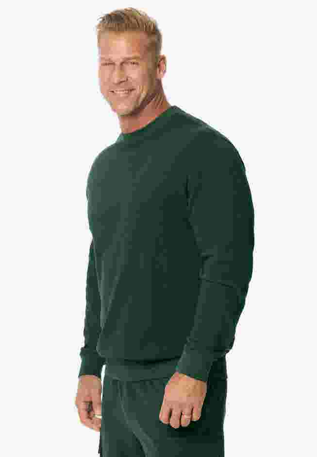 French Terry Crewneck Sweatshirt image number 2