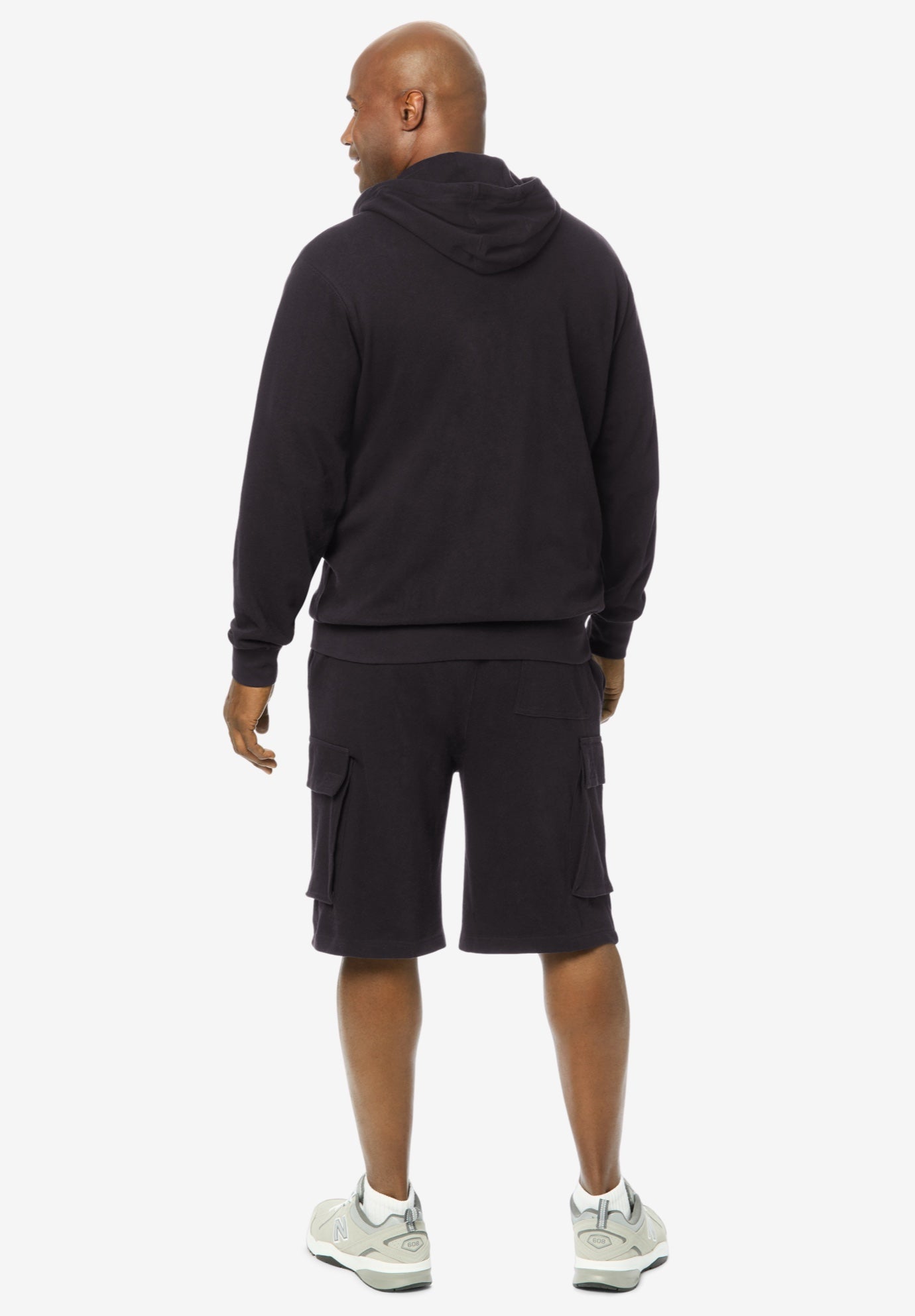 French Terry Zip-Up Hoodie image number 3