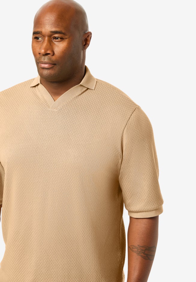 Knit Sweater Polo image number 3