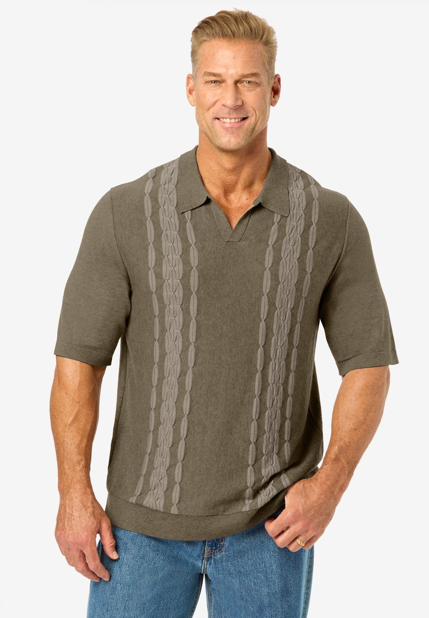 No Tuck Sweater Polo image number 3