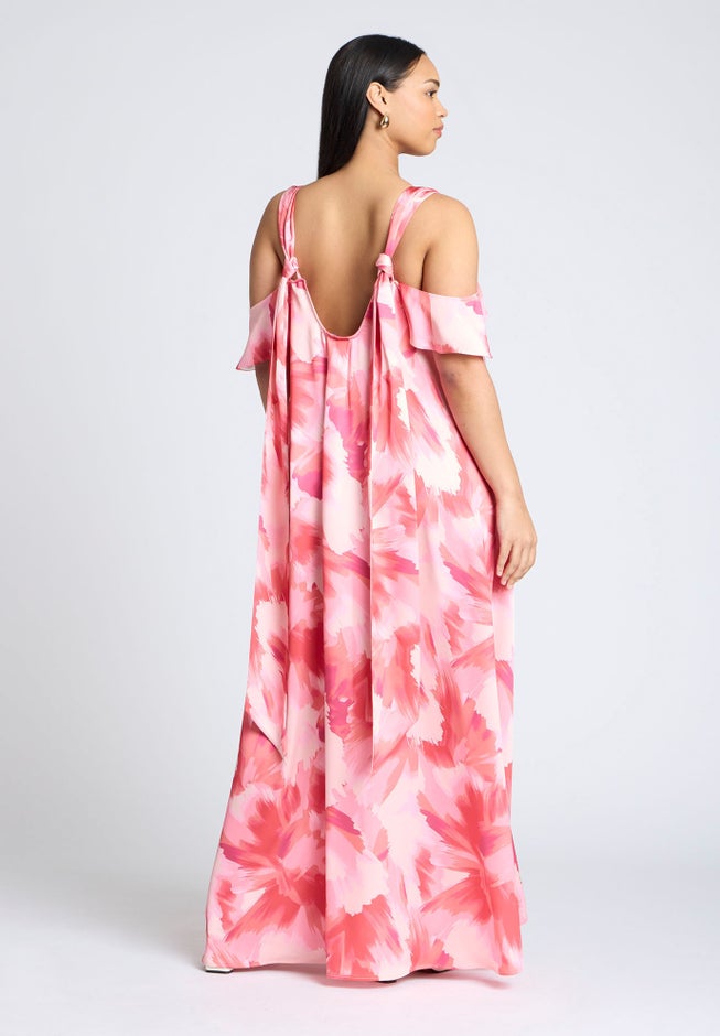 Strap Detail Trapeze Gown image number 2