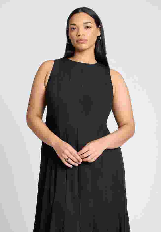 Chiffon Godet Maxi Dress image number 3