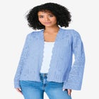 Crochet Cardigan Sweater image number null