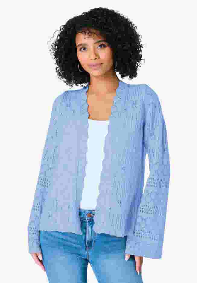 Crochet Cardigan Sweater image number 0