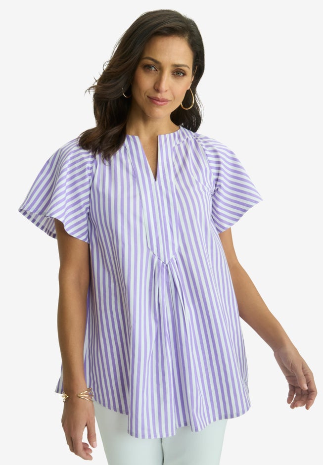 Notch Neck Top image number null