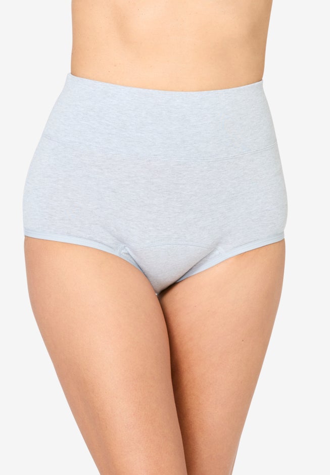 Cotton Spandex Incontinence Brief 2-Pack image number 5