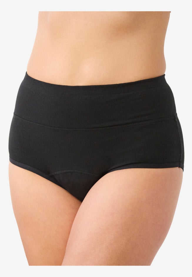 Cotton Spandex Incontinence Brief 2-Pack image number 3