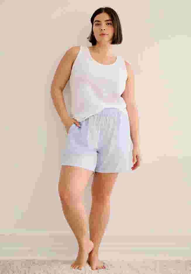 Cotton Sleep Short with Pockets image number 0