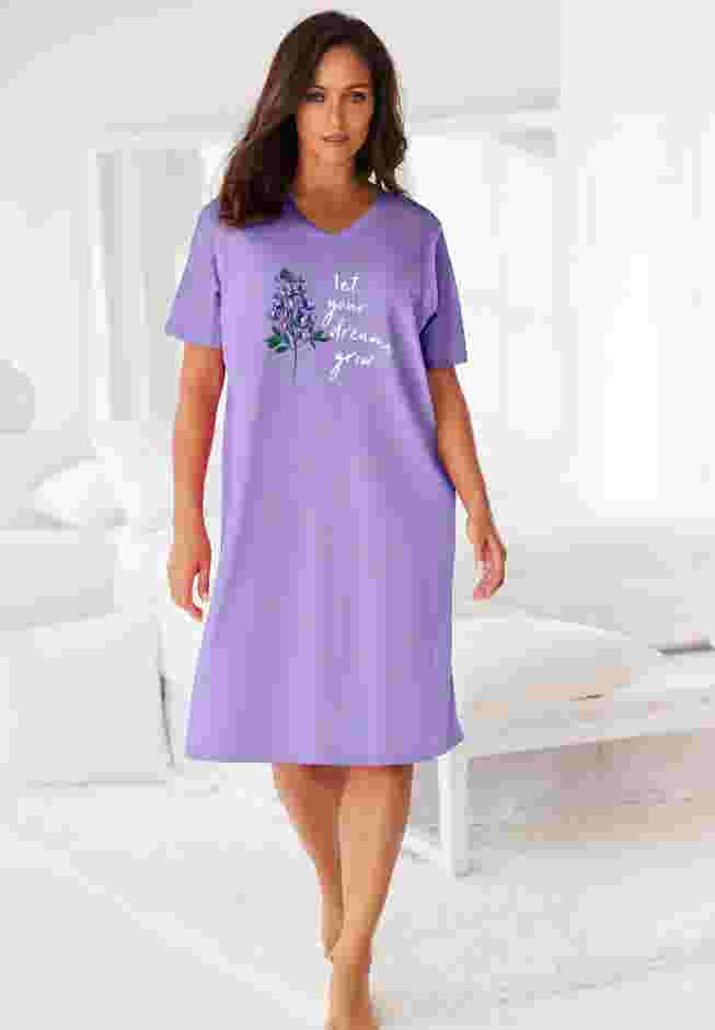 Only Necessities® Graphic Sleepshirt image number 3