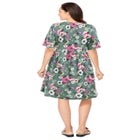 Button-Front Short Essential Dress image number null