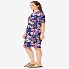 Button-Front Short Essential Dress image number null