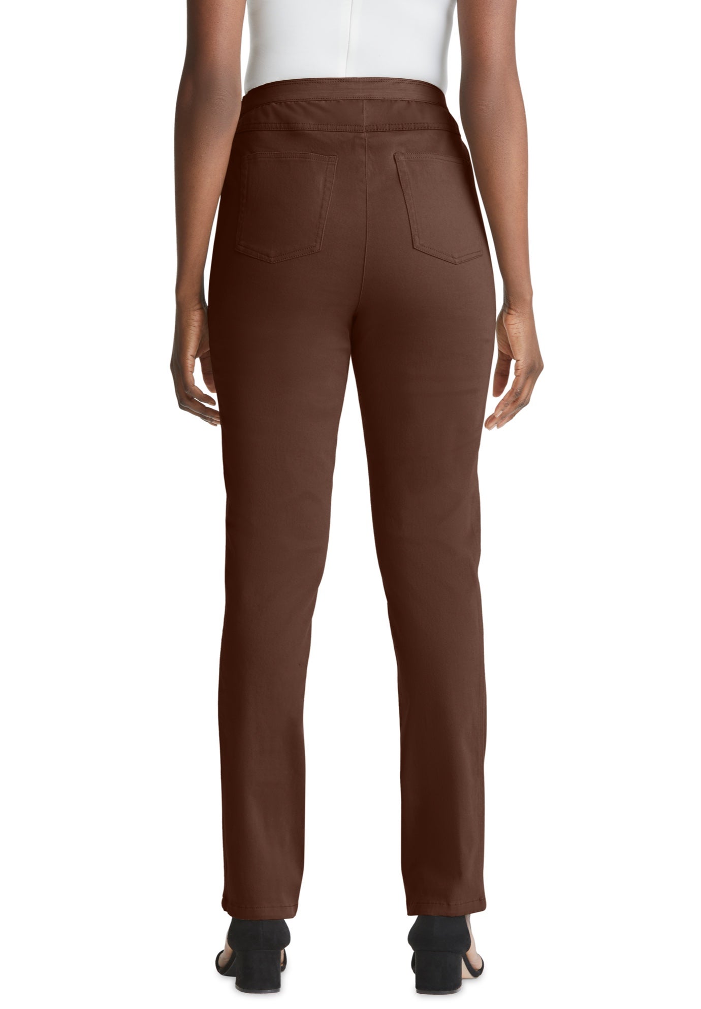 Stretch Denim Straight-Leg Jegging image number 2