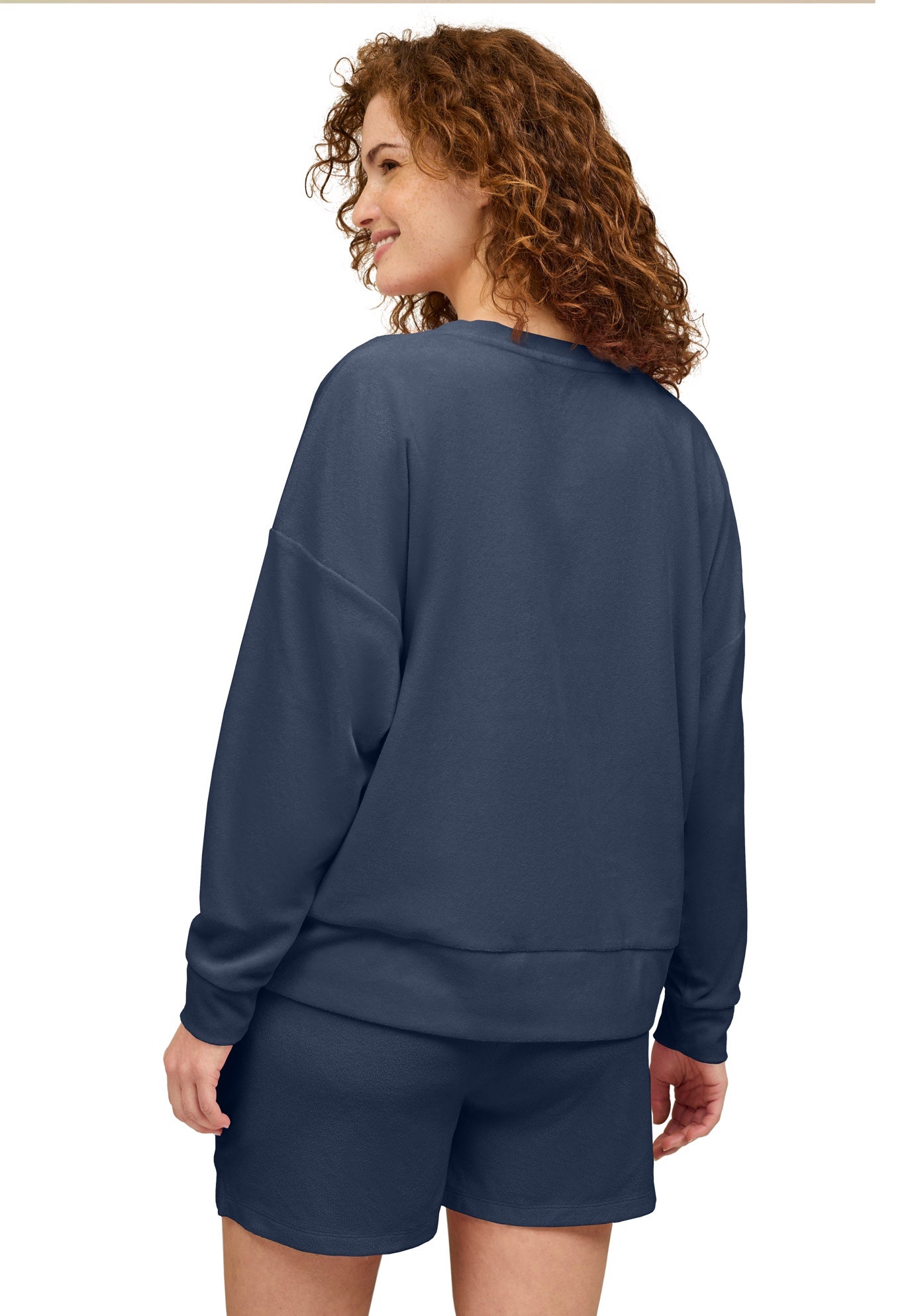 Terry Cloth Short with Drawstring Elastic Waist image number 1