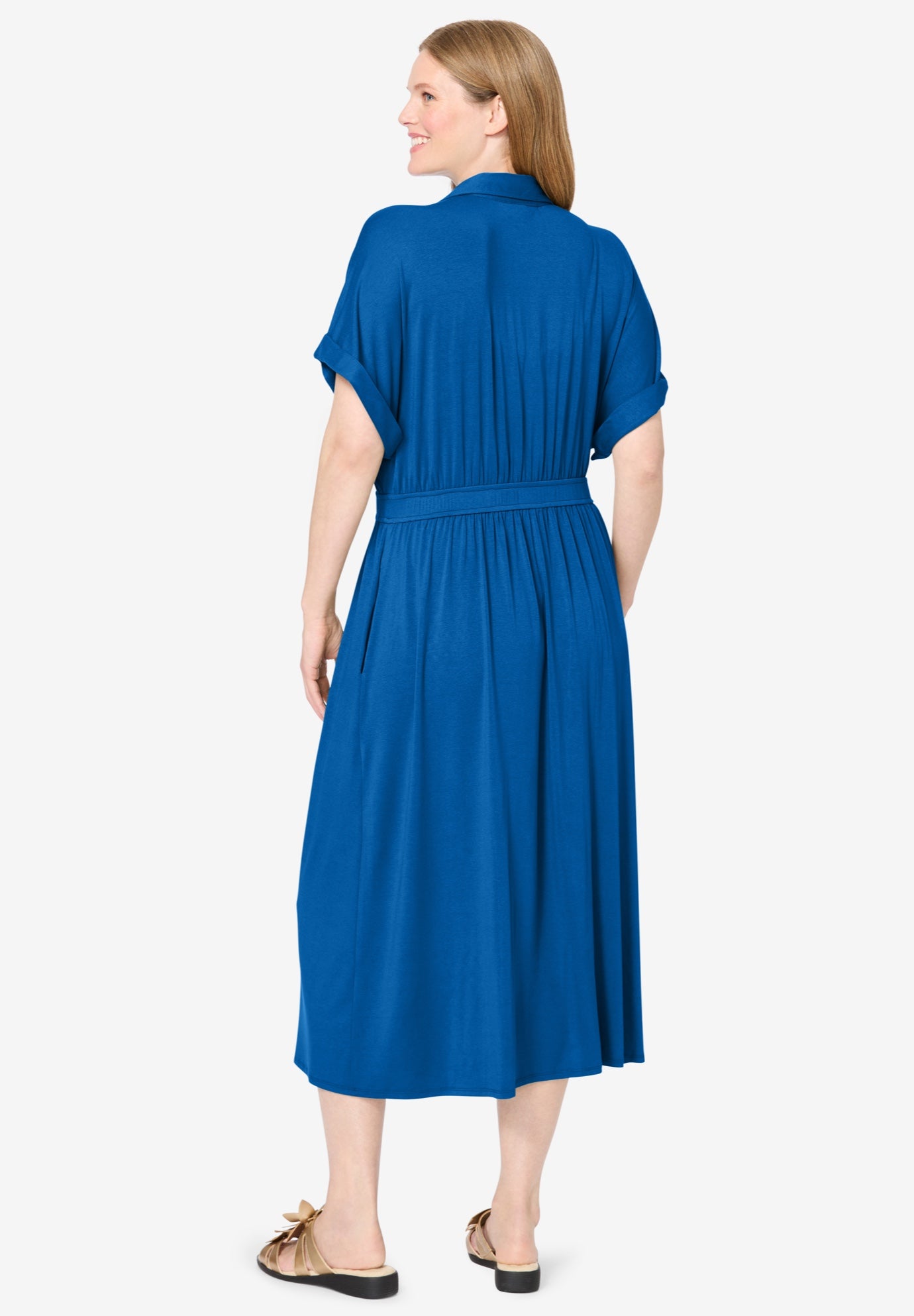 Snap-Front Dress image number 1