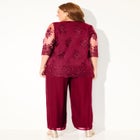 Embroidered Mesh Blouse image number 1
