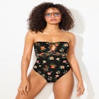 Braided Bandeau One Piece Swimsuit image number 3