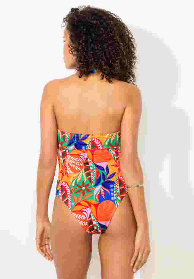 Braided Bandeau One Piece Swimsuit image number 1