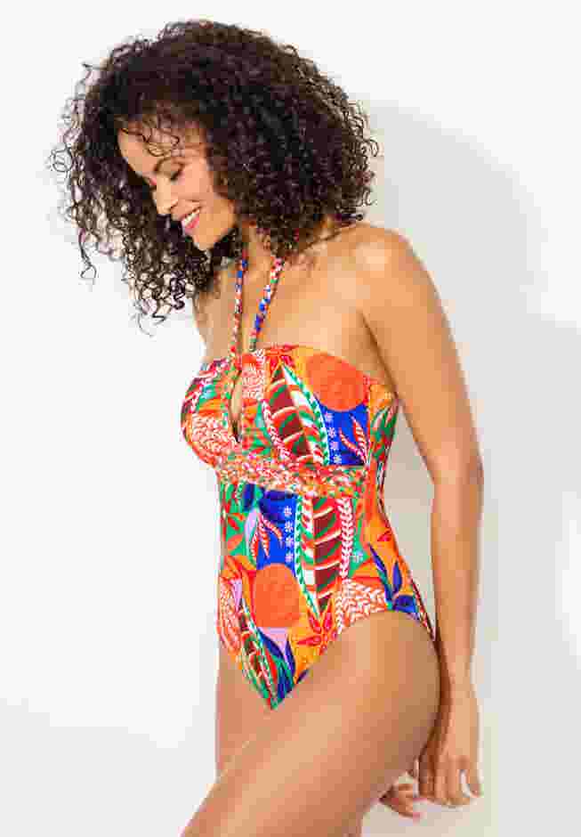 Braided Bandeau One Piece Swimsuit image number 2