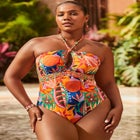Braided Bandeau One Piece Swimsuit image number 0