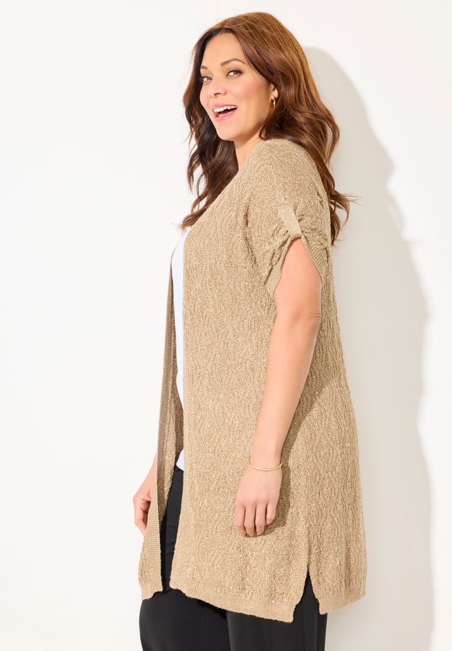 Lurex Cardigan image number 2