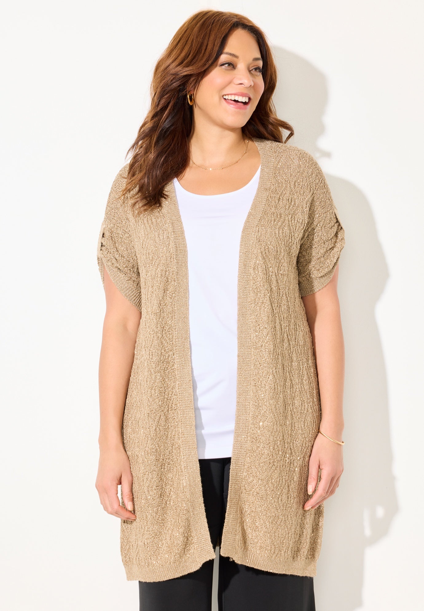Lurex Cardigan image number 0