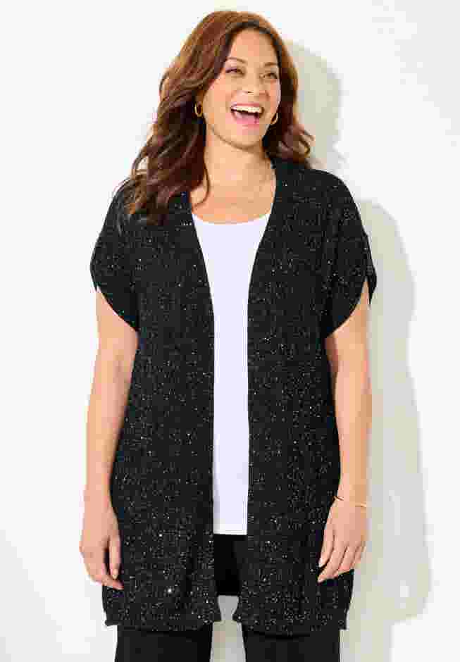Lurex Cardigan image number 0