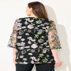 Embroidered Tank and Kimono 2-Piece Set image number null