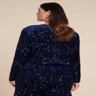 Sequin Velvet Jacket image number null