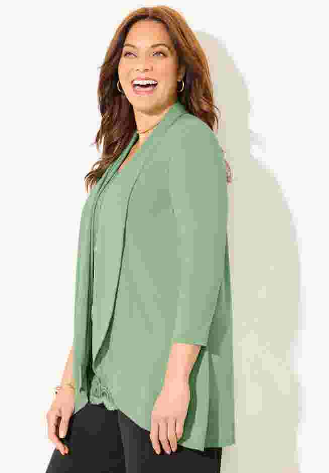 Lace Embellished Duet Top image number 2