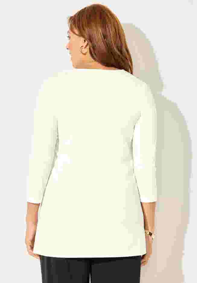 Stretch Lace Tunic image number 1