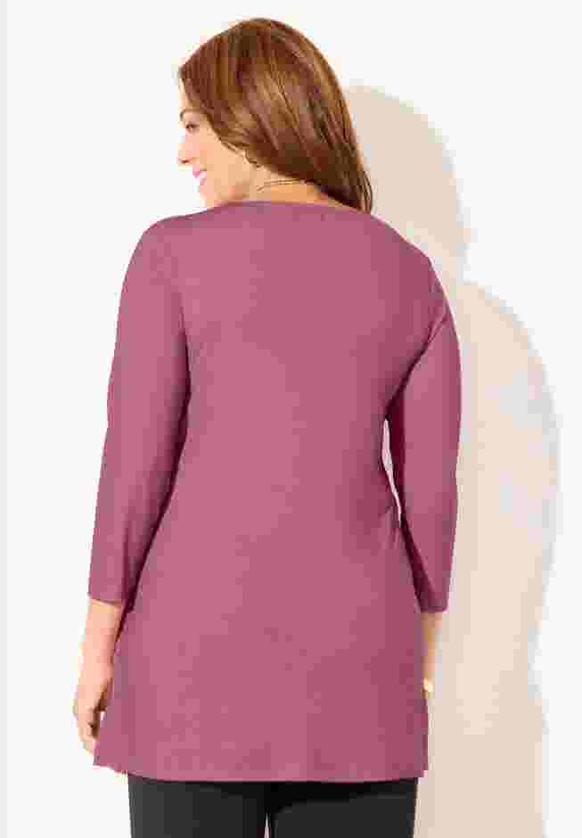 Stretch Lace Tunic image number 1