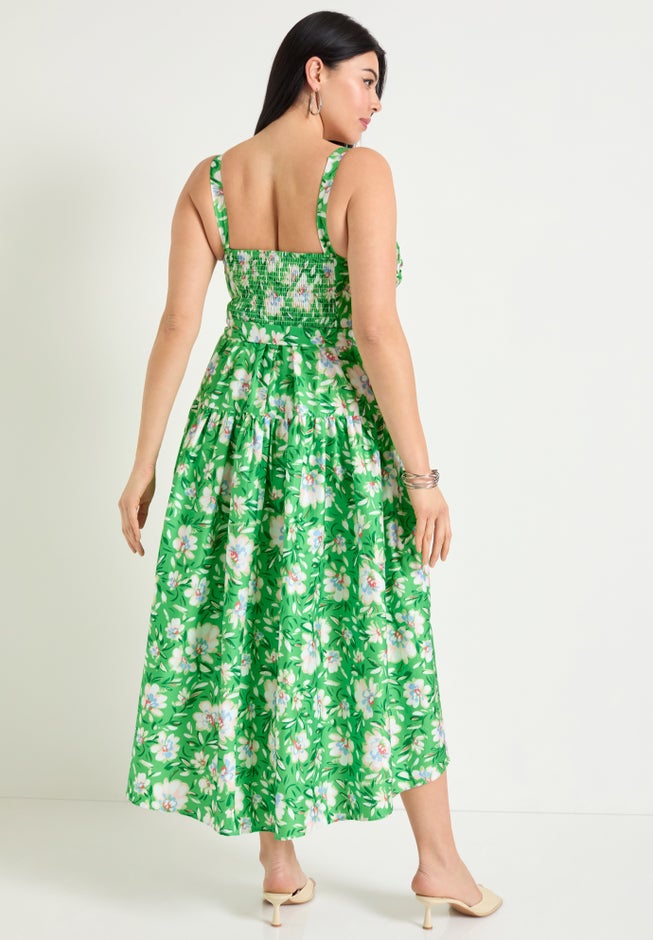 High-Low Midi Dress image number 1