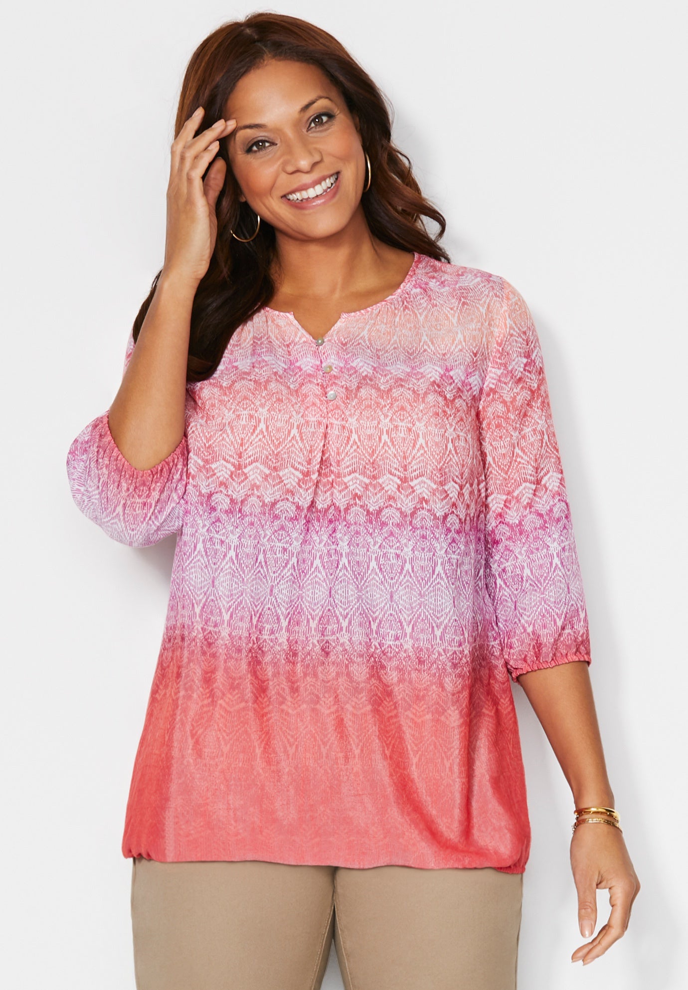 Santa Fe Peasant Top image number 0