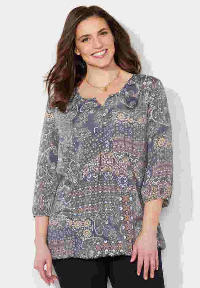 Santa Fe Peasant Top image number 0