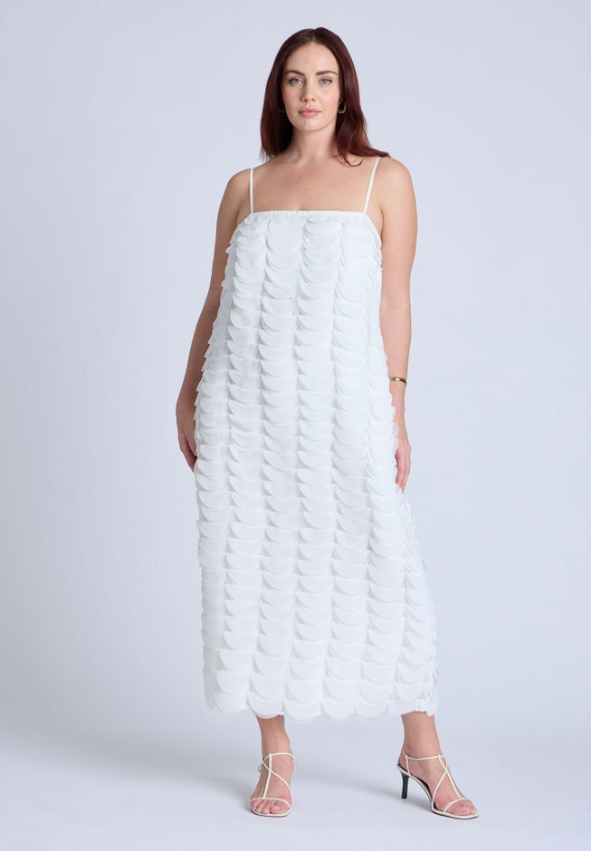 Textured Column Dress image number 1