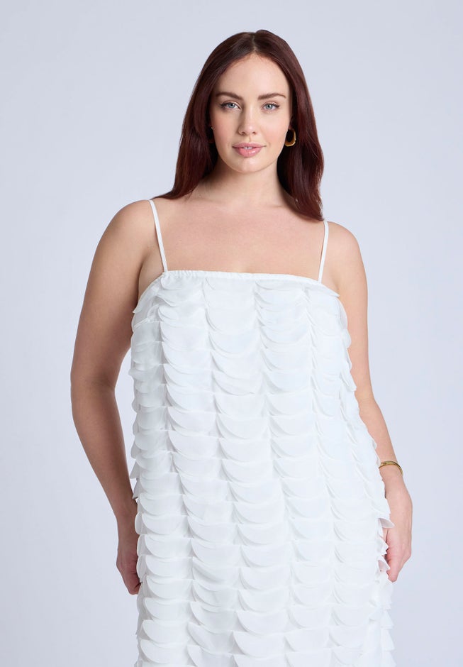 Textured Column Dress image number 3