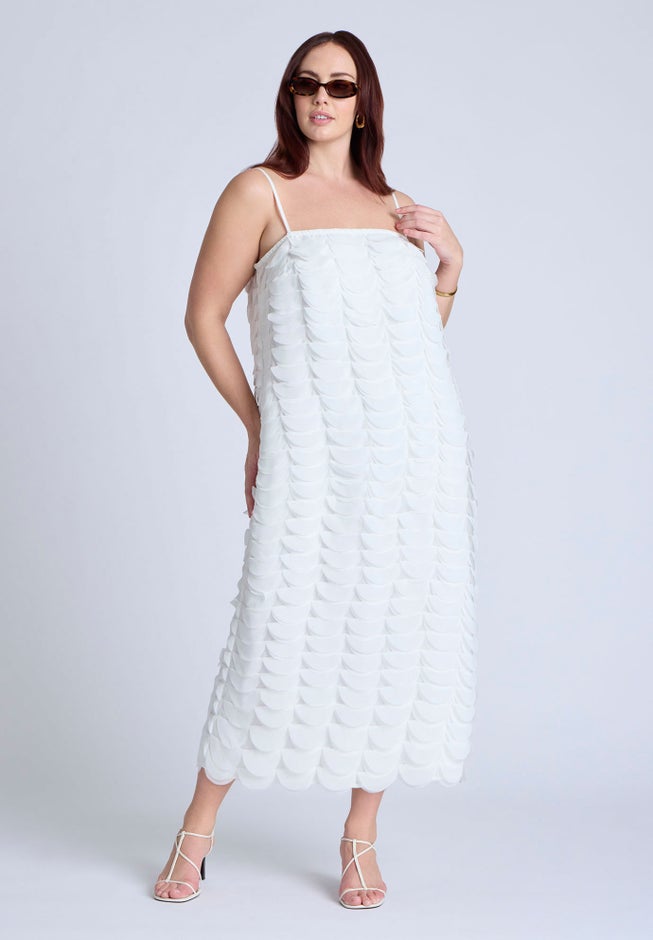 Textured Column Dress image number 4