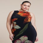  Pleated Chiffon Dress  image number null