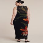  Pleated Chiffon Dress  image number null