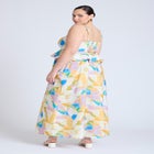  Empire Waist Poplin Maxi Dress  image number null