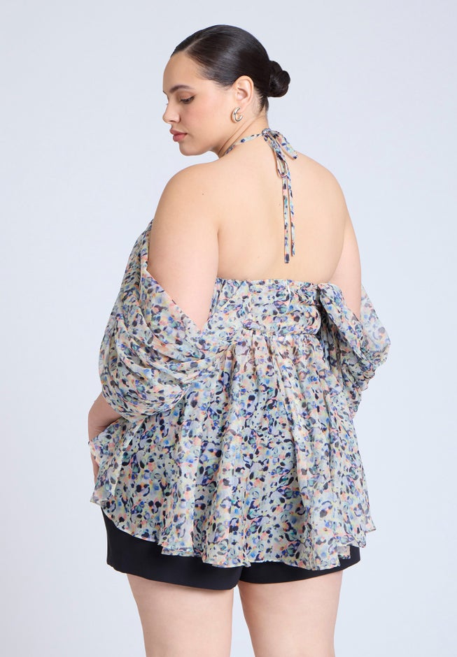  Dramatic Off The Shoulder Top  image number 2