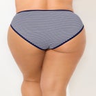 Metallic Lurex High Waist Bikini Bottom image number null