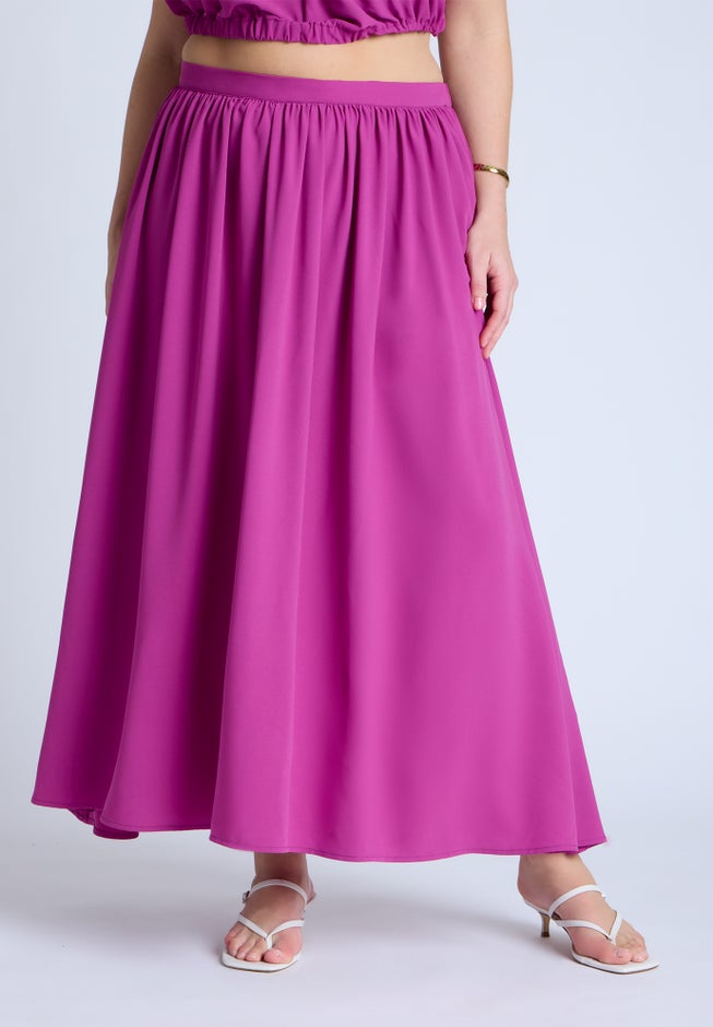 Flowy Printed Maxi Skirt image number 1